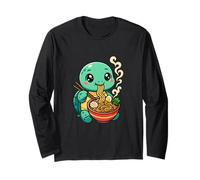 Tortuga Marina Divertido Kawaii Fideos Japoneses Ramen Anime Manga Larga