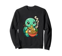 Tortuga Marina Divertido Kawaii Fideos Japoneses Ramen Anime Sudadera