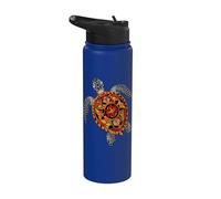 Tortuga marina - Ecología tribal Stainless Steel Insulated Water Bottle