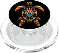 Tortuga Marina nativa Americana Tribal India tribus indígenas PopSockets PopGrip para MagSafe