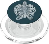 Tortuga patrón Tatuaje protección mar Australia Mandala PopSockets PopGrip para MagSafe