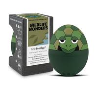Tortuga PiepEi - Temporizador de huevos cantante para cocinar - Hervidor de huevos para 3 grados de dureza - Regalo de tortuga - Divertido huevo de cocina - Música Eggtimer - Brainstream