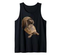 Tortuga Slow Love apareándose con Vida Silvestre Recortada Camiseta sin Mangas