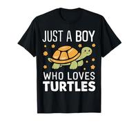 Tortuga Solo un niño al que le encantan las tortugas Camiseta