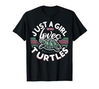 Tortuga Solo Una Chica Que Ama Las Tortugas Animal Camiseta