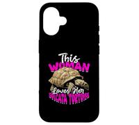 Tortuga Sulcata Carcasa para iPhone 16