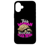 Tortuga Sulcata Carcasa para iPhone 16 Plus