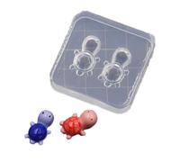 Tortugas multiusos de silicona resistente para jabón hecho a mano y portátil para regalos y decoración del hogar