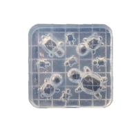 Tortugas multiusos de silicona resistente para jabón hecho a mano y portátil, para regalos y decoración del hogar, manualidades reutilizables