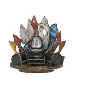 Tortugas ninja 2: secret of the ooze diorama shredder's throne 27 cm
