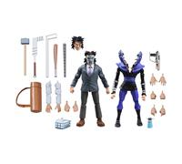 Tortugas ninja (cartoon) pack de 2 figuras business suit casey jones &