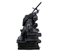 Iron Studios Estatua Donatello Blanco y Negro TMNT BDS Art Scale 1/10 | Estatua de colección pintada a mano, licencia oficial, 25 cm de altura