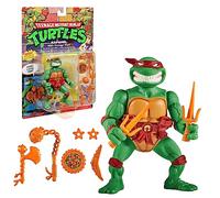 Tortugas Ninja, Figura articulada de 10 cm, Figura de colección clásica, Raphael, para niños a Partir de 4 años, T00013