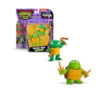 TORTUGAS NINJA - Figuras básicas de Raphael y Michelangelo en su Etapa de bebé para coleccionar, Tortuga bebé de la Película Caos Mutante, para niños Desde 4 Años, Famosa (TU833300)
