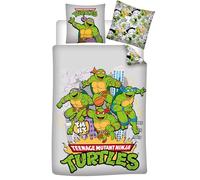 Tortugas Ninja Funda Nórdica Cama 90 140x200 + Funda Almohada Leonardo