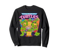 Tortugas Ninja Mutantes Adolescentes Pizza y Sonrisas Sudadera