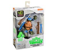 Tortugas Ninja Original Boceto Leonardo Figura Acción Juguete Precintado