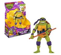 Tortugas Ninja Tortuga Donatello en Formato Action Figure Deluxe de 15 cm con Efectos de Sonido y función mecánica de Combate, para niños a Partir de 4 años