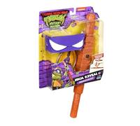 Tortugas Ninja - Vara Bo de Donatello Antifaz Morado y Juguete, Disfraz del Personaje de la Película Caos Mutante, para Fans, Niños y Niñas Desde 3 Años, Famosa (TU806400)