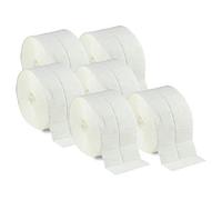 Torunda de celdas 1000 N&BF (2 rollos con 500 trozos), torunda de celulosa, sin pelusas, 12 capas para uñas, uñas de gel, diseño de uñas y manicura