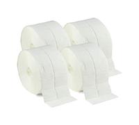 Torunda de celdas 1000 N&BF (2 rollos con 500 trozos), torunda de celulosa, sin pelusas, 12 capas para uñas, uñas de gel, diseño de uñas y manicura