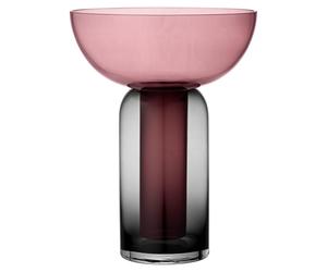 TORUS Jarrón AL33 Negro/ Rosa