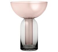 TORUS Jarrón Alt.19 Negro/ Rosa