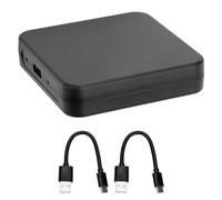 Torvex Adaptador inalámbrico, Dongle CarPlay Convertidor cableado a inalámbrico Módulo USB Plug and Play Compatible con CarPlay para estéreo de automóvil