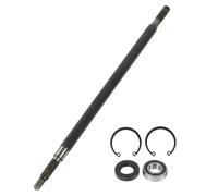 Torvex Eje Trasero, Eje de transmisión Estriado del Lado del Conductor, Medio Eje 20377 G11, Kit de Sello de rodamiento Compatible con E -GO TXT Medalist