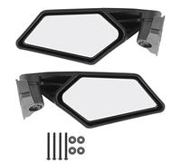 Torvex Mirror, espejo lateral retrovisor compatible con Can Am Maverick X3, Montor de espejo de vista lateral de UTV, espejo retrovisor fuera de carretera ajustable, espejo de