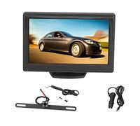 Torvex Monitor de Retroceso, Pantalla de Respaldo inalámbrico Compatible con automóvil de camión, reemplazo de Pantalla Ciego, Monitor de inversión de visión Nocturna 5in