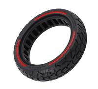 Torvex Neumático para Scooter, 8,5x2,0 50 75-6,1, neumático sólido sin cámara, neumático Hueco de Goma de Repuesto para Scooter eléctrico, Rueda Todoterreno (Red)