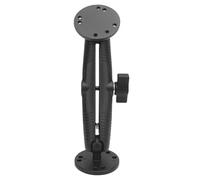 Torvex Soporte para buscador de Peces, aleación de Aluminio, Soporte para electrónica Marina, Soporte para GPS para Barco con Cabeza esférica de 1 Pulgada, Compatible con Kit de (17cm)