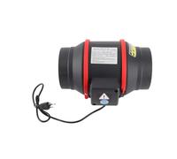 Torvex Ventilador de conducto de 4 pulgadas, amplificador de flujo oblicuo de 40 W y 2550 RPM