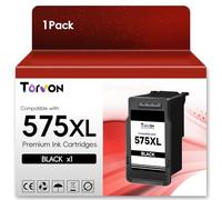 Torvon 575 XL Black Compatible para Canon 575XL Negro PG 575XL Cartuchos