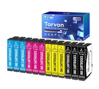 Torvon Compatible 503XL Compatible con Epson 503XL Multipack Paquete de 12 | Compatible para 503 XL Compatible para Expression Home XP-5200 XP-5205 XP5200 XP5205 WF-2960 WF-2965 WF-2960DWF WF-2965DWF