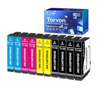 Torvon Compatible para 405XL Cartuchos de Tinta Compatible para Epson 405XL Multipack para Workforce Pro WF-3820 WF-3825 WF-4820 WF-4825 Workforce WF-7310 WF-7830 WF-7835 WF-7840 (10 Paquetes)