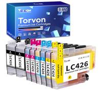 Torvon LC426 Cartuchos de Tinta Compatible con Brother LC426 4-Pack