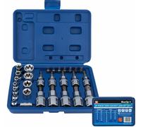 Torx Set Llave Vaso Macho y Hembra Enchufes 0.6cm 1cm 1.3cm Conducir 29pc 01529