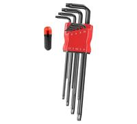 Torxs - Juego de llaves hexagonales de estrella compatible con múltiples tipos de tornillo para mantenimiento automotriz, juego de llaves Allen, herramienta mecánica profesional