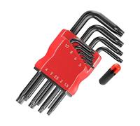 Torxs - Juego de llaves hexagonales de estrella compatible con múltiples tipos de tornillos para mantenimiento automotriz