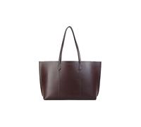 TORY BURCH Bolso de piel - Shopper PERRY rojo oscuro
