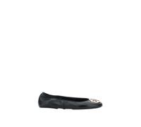 Tory Burch - Minnie Travel Ballet Flat - Shoes - Mujer - Negro - 37 1/2 EU -