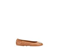 Tory Burch - Reva Travel Ballet Flats - Shoes - Mujer - Marrón - 37 EU -
