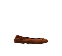 Tory Burch - Reva Travel Ballet - Shoes - Mujer - Marrón - 39 1/2 EU -