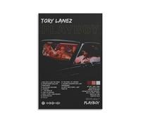 Tory Lanez PLAYBOYArt - Lienzo impreso de pinturas al óleo, reproducción moderna en lienzo, ilustraciones abstractas de paisajes impresos en lienzo, arte de pared para decoración del hogar y la