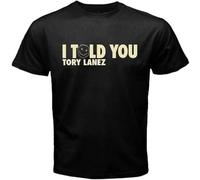 Tory Lanez Rapper Hip Hop I Told You Tour Men's T Shirt Unisex Clothing Black 3XL