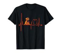 TOSA Inu Mastiff Dog Heartbeat ECG Mis Perros Son mi Cardio Camiseta