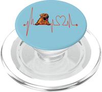 TOSA Inu Mastiff Dog Heartbeat ECG Mis Perros Son mi Cardio PopSockets PopGrip para MagSafe