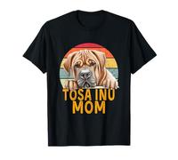 TOSA Inu Mastín Perro Mamá Retro Mis Perros Son Mi Cardio Camiseta